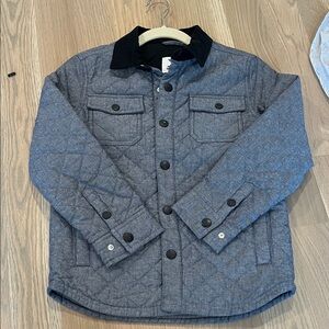 Kids Shaun White Quilted Gray Jacket